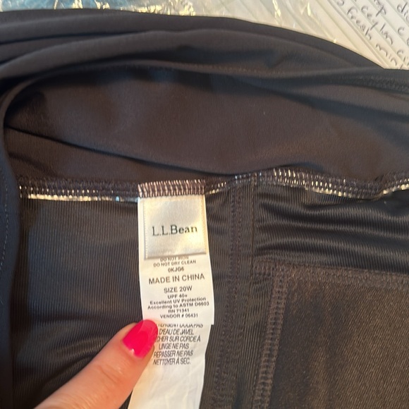 Women’s LL Bean Bathing Suit. New no tags size 20W - Picture 2 of 2